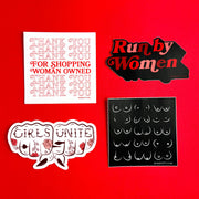 Girls Unite Sticker