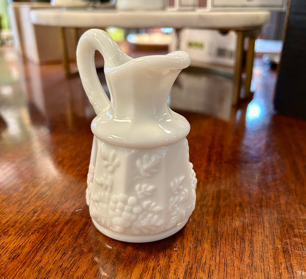 White Grape Porcelain Creamer