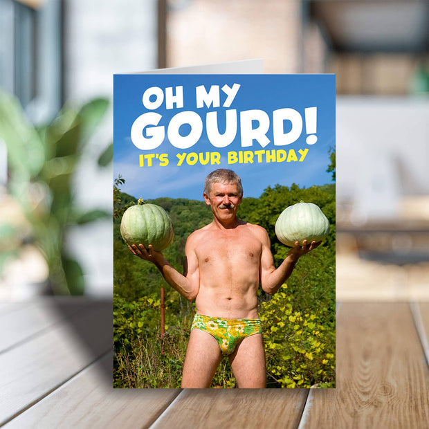 Oh my gourd! Greeting Card