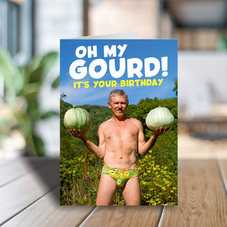 Oh my gourd! Greeting Card
