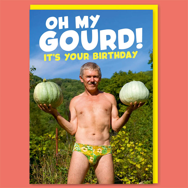 Oh my gourd! Greeting Card