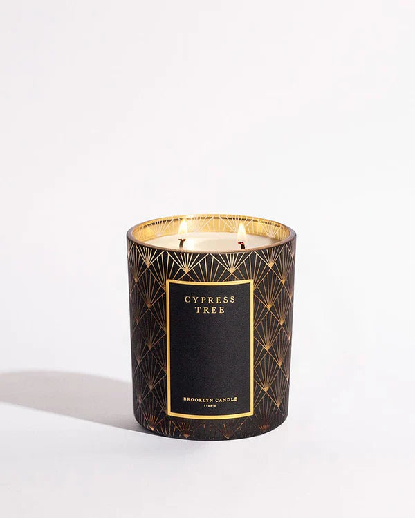 Cypress Tree Holiday Candle