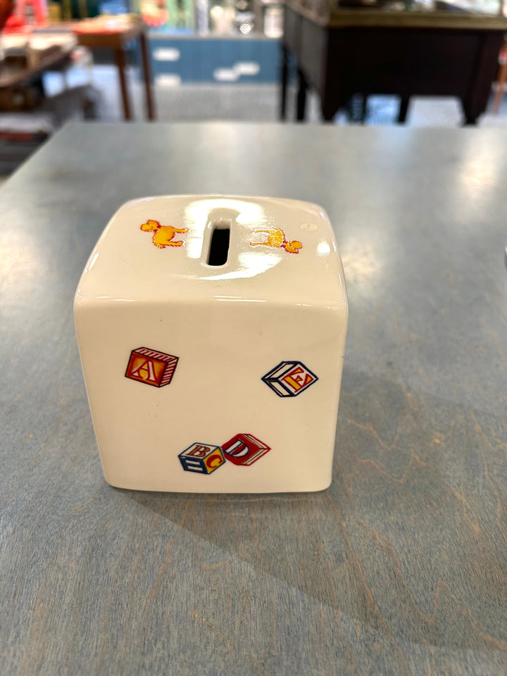 Tiffany & Co Ceramic Vintage Baby Bank
