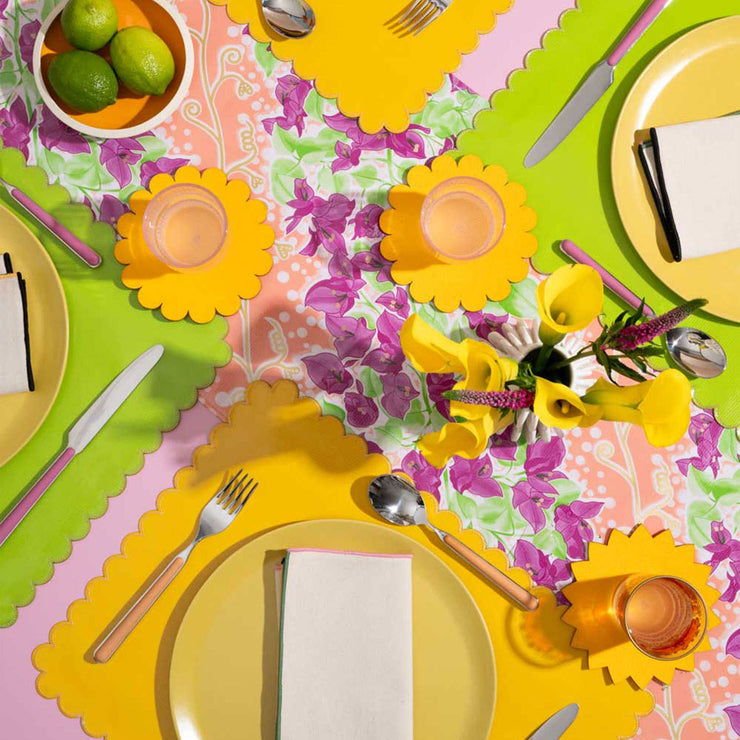 Limonada Oilcloth Placemat
