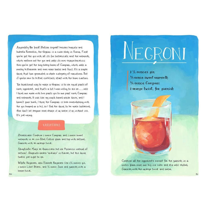 Cocktails in Color Cocktail Book
