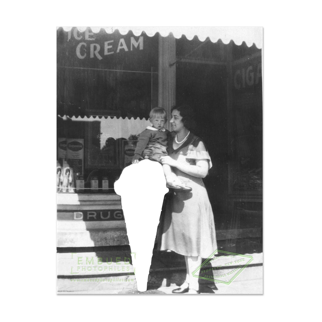 Ice Cream Cone Happy Birthday Card