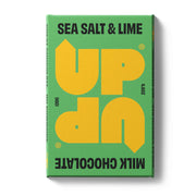 UP & UP Chocolate: Sea Salt & Lime Milk Chocolate Bar