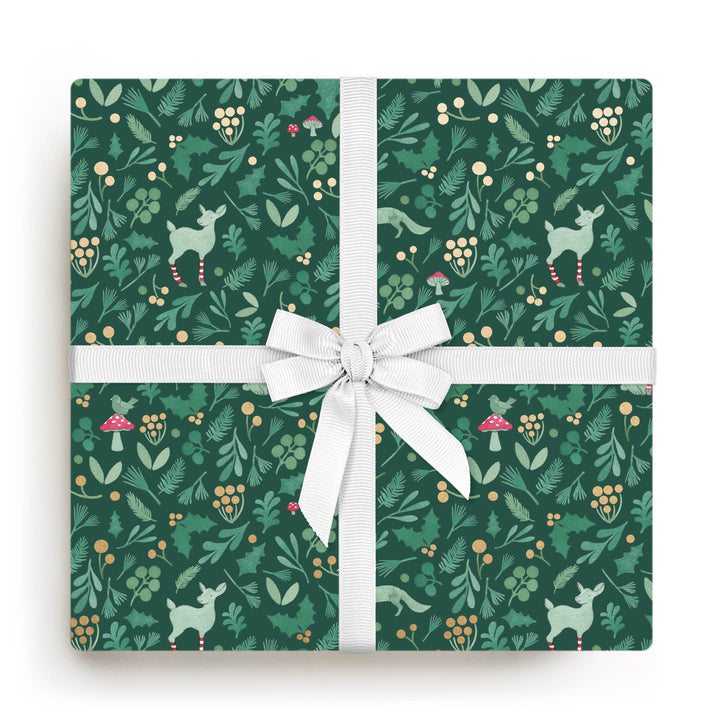 Winter Forest Gift Wrap | Wrapping Paper Roll