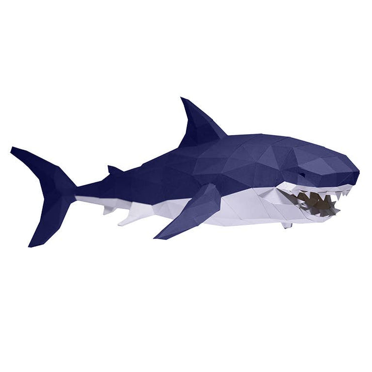 3D Shark Origami Model PaperCraft