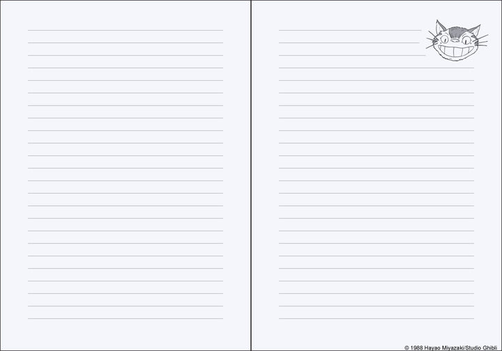 Studio Ghibli My Neighbor Totoro Journal (Let's Ride the Cat Bus)