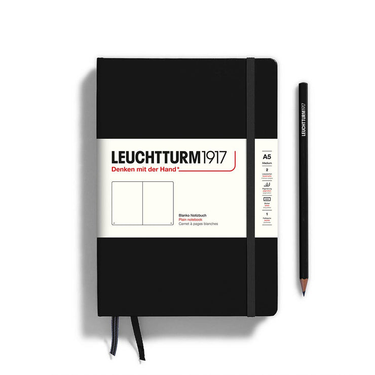 Notebooks - Medium (A5): Ruled / Hardcover / Port red