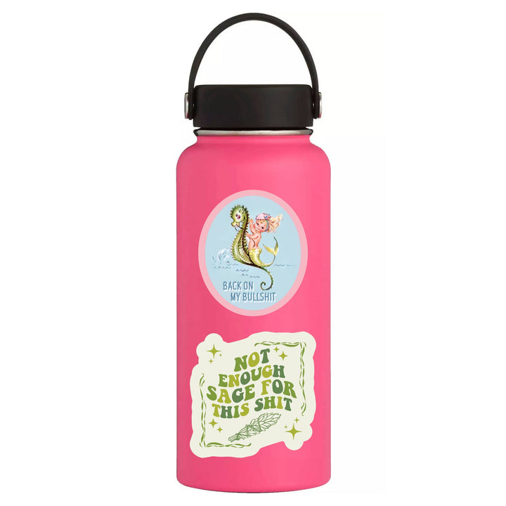 Sage Energy Crystal Swear Funny High Quality Vinyl Sticker