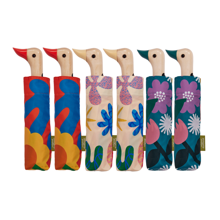 NEW! Multipack Salsa/Deli/Bloom Duckhead Umbrellas 6pcs