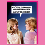 Can we be friends Greeting Greeting Card