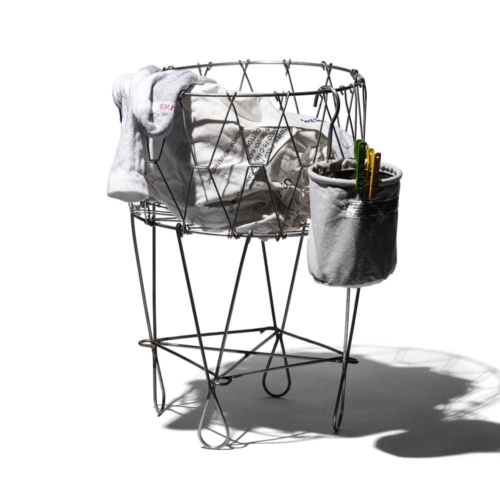 小物入れ PUEBCO INDUSTRIAL FOLDING BASKET INDUSTRIAL FOLDING BASKET – A.MANO Brooklyn