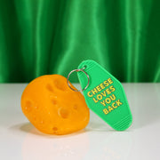 Cheese Loves You Back Keychain