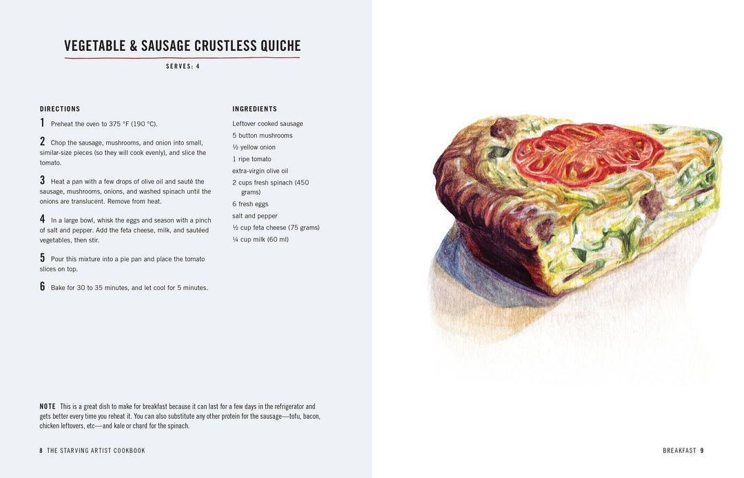 The Starving Artist Cookbook