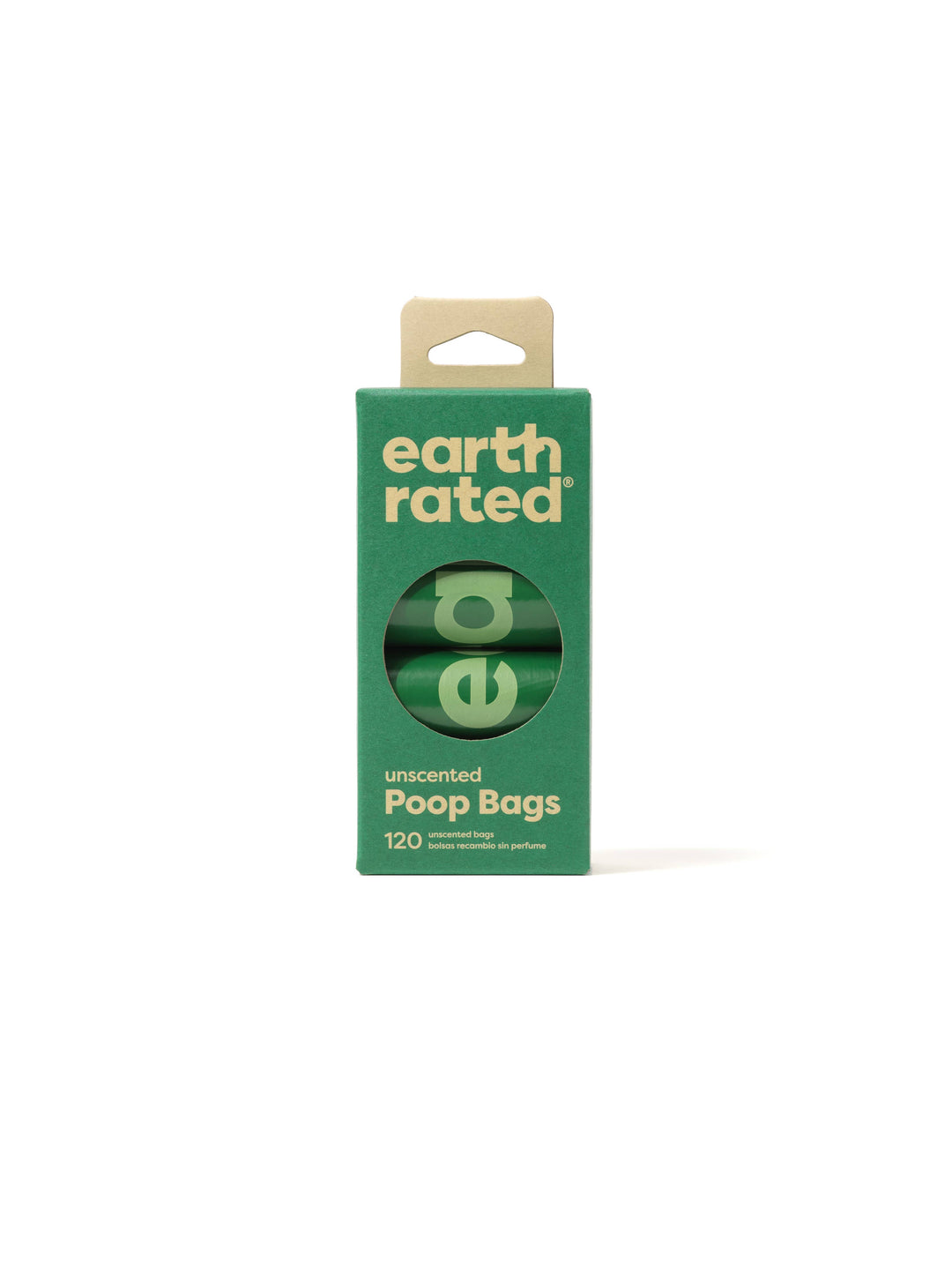 Earth Rated Unscented Poop Bags 8 Refill Rolls
