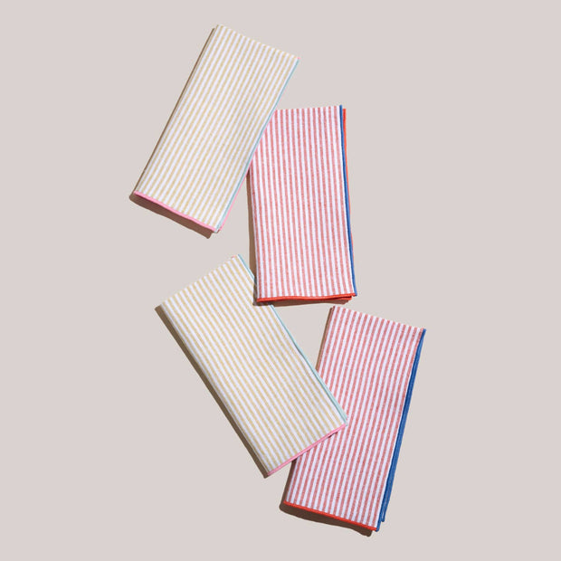 Carnival Stripe Napkins | Set of 4