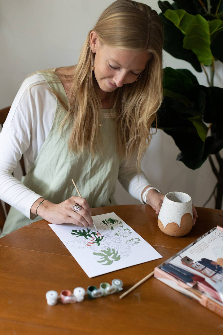 Field of Poppies Paint-By-Numbers kit