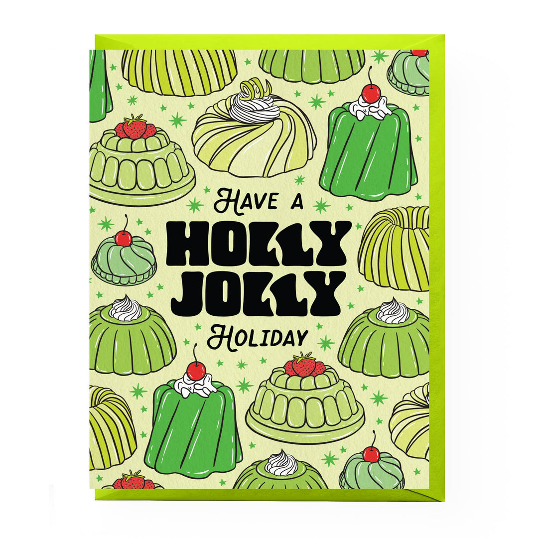 Holiday Jello Card: Single card