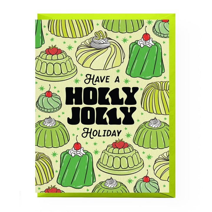 Holiday Jello Card: Single card