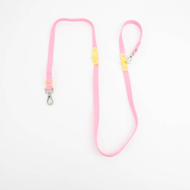 The Fritz Dog Leash | Leash wit Handle | Multi Dog Leash: Lilac grey / Standard