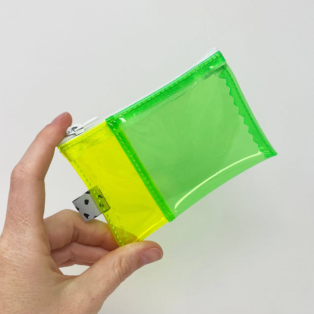 Yellow + Green Jelly Wallet