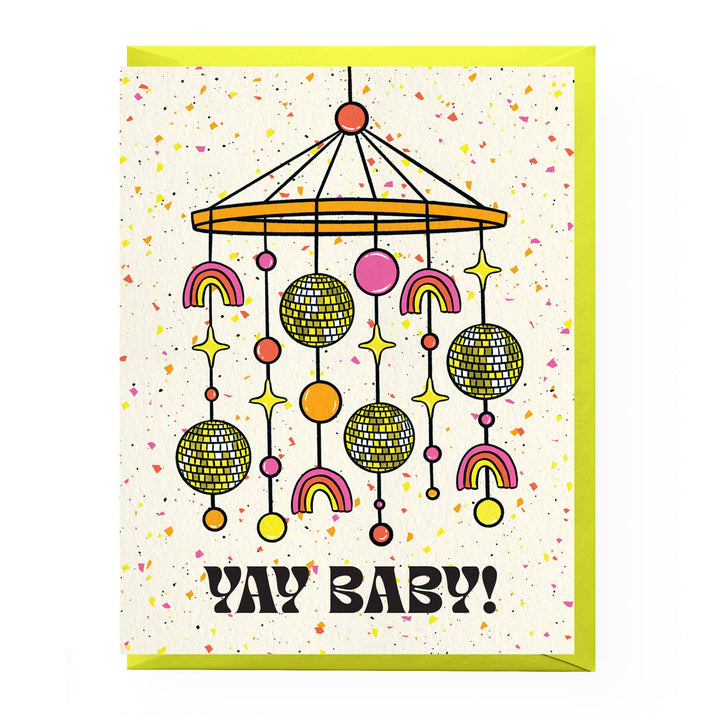 Disco Baby Card
