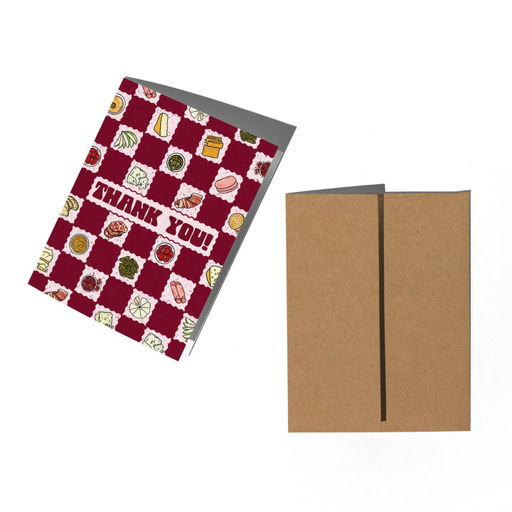 Charcuterie Check Thank You Card