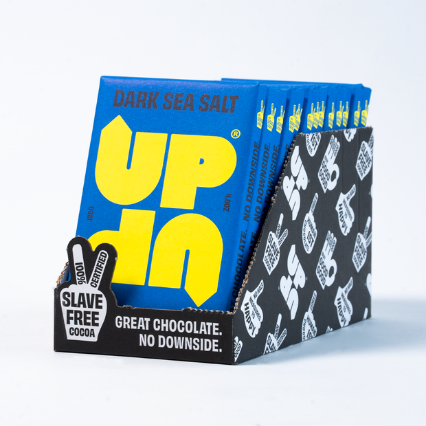 UP & UP  Chocolate: Sea Salt Dark Chocolate Bar