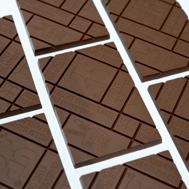 UP & UP Chocolate: Sea Salt & Lime Milk Chocolate Bar