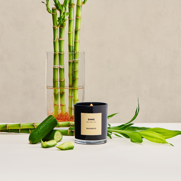 Bamboo Candle Jar