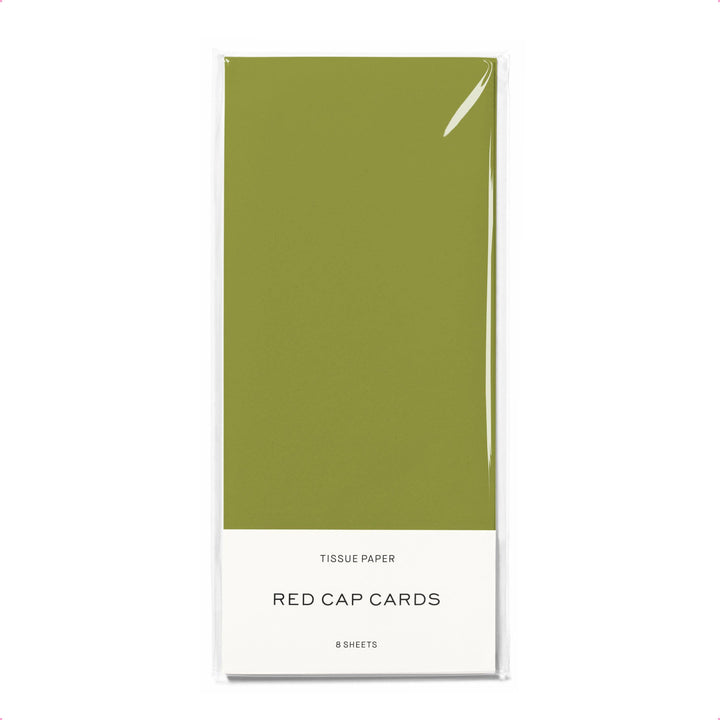 Chartreuse tissue paper