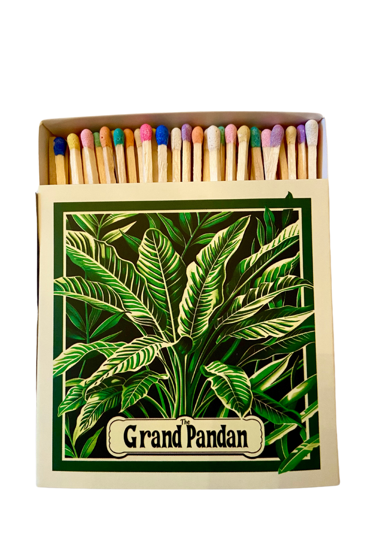 Grand Pandan Floral Luxury Safety Match Box