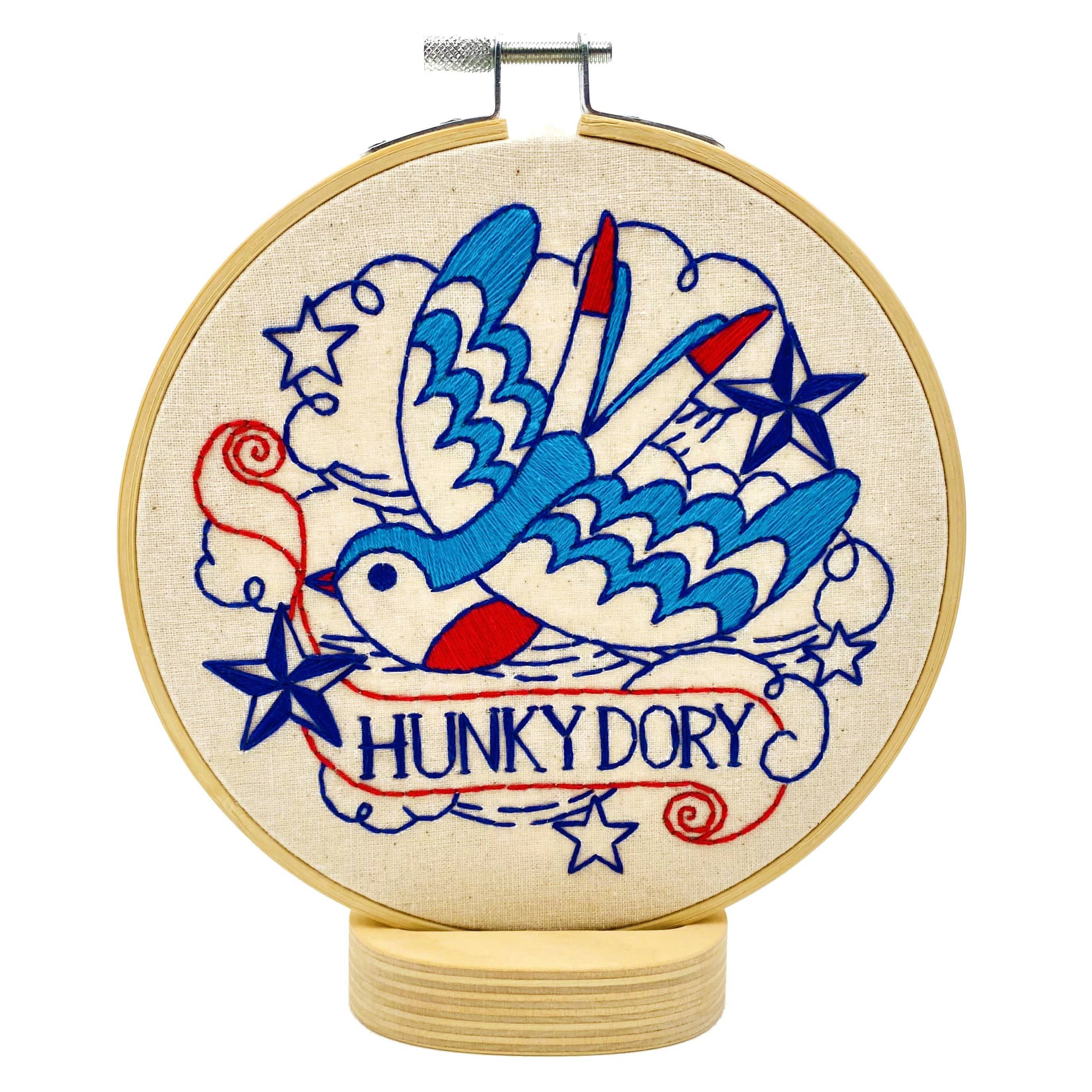 Hunky Dory Complete Embroidery Kit – A.MANO Brooklyn