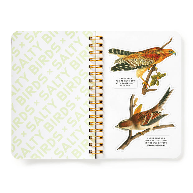 Brass Monkey Salty Birds Sticker Book