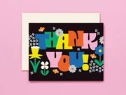 Grateful Garden Set of 8 Floral Thank You Cards