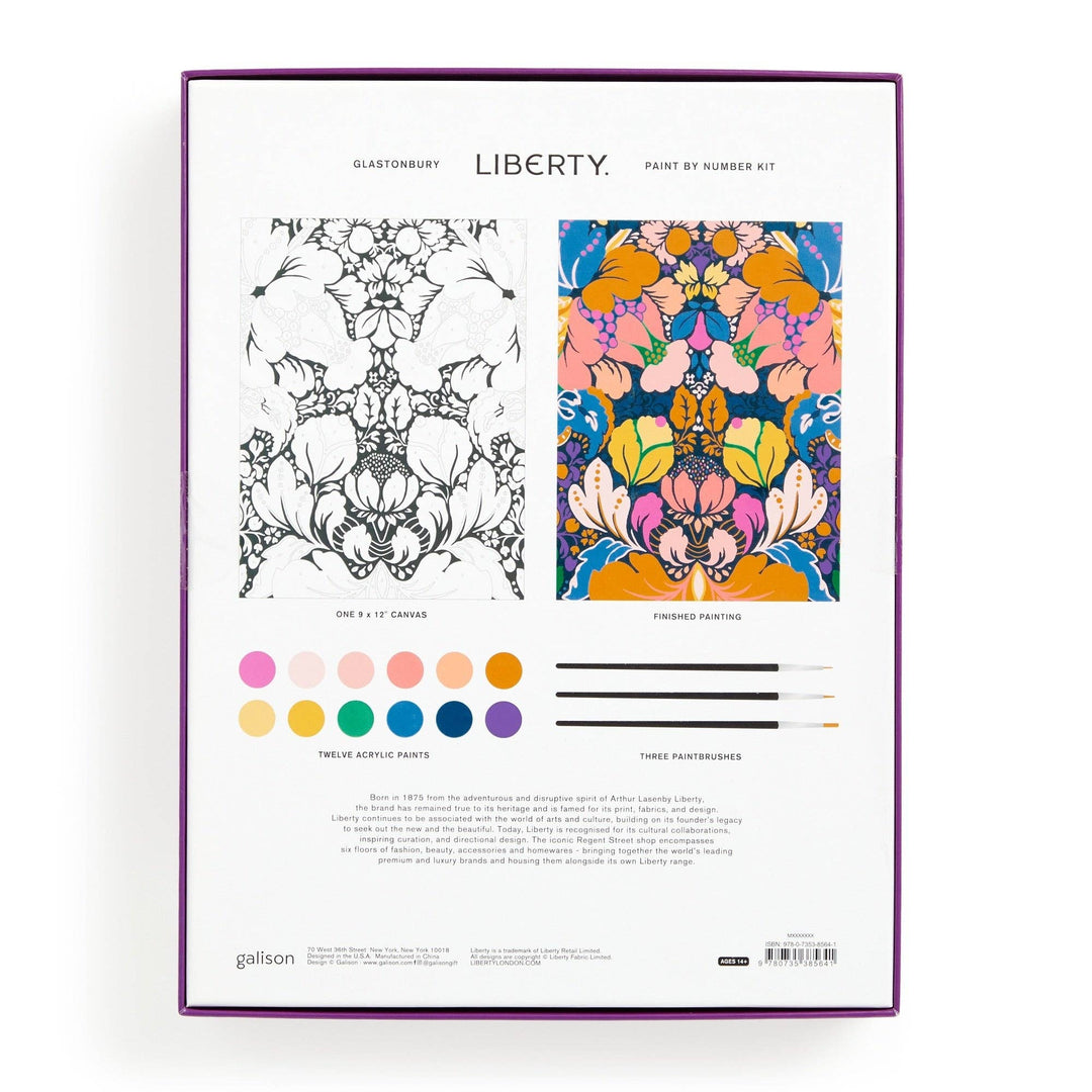 Liberty 9 x 12 Paint by Number Kit Glastonbury