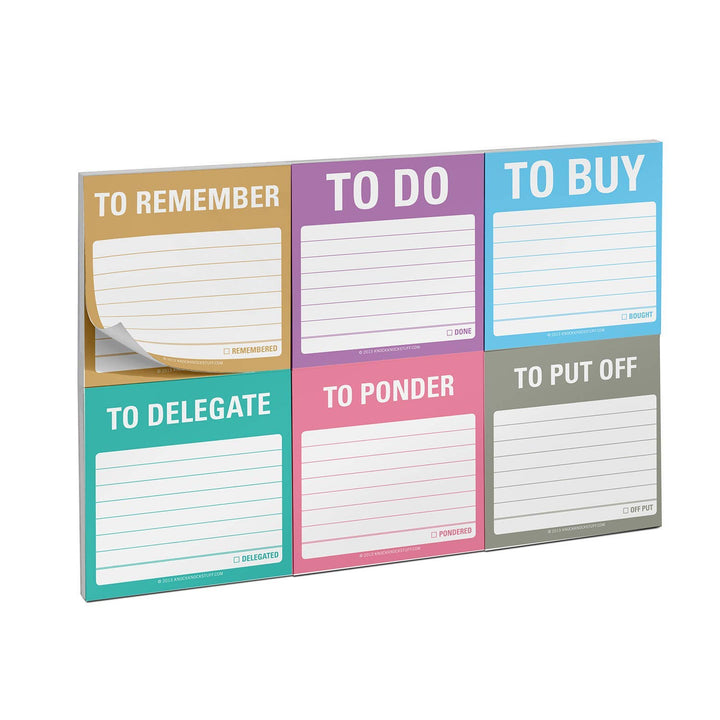 To Accomplish Sticky Notes Packet