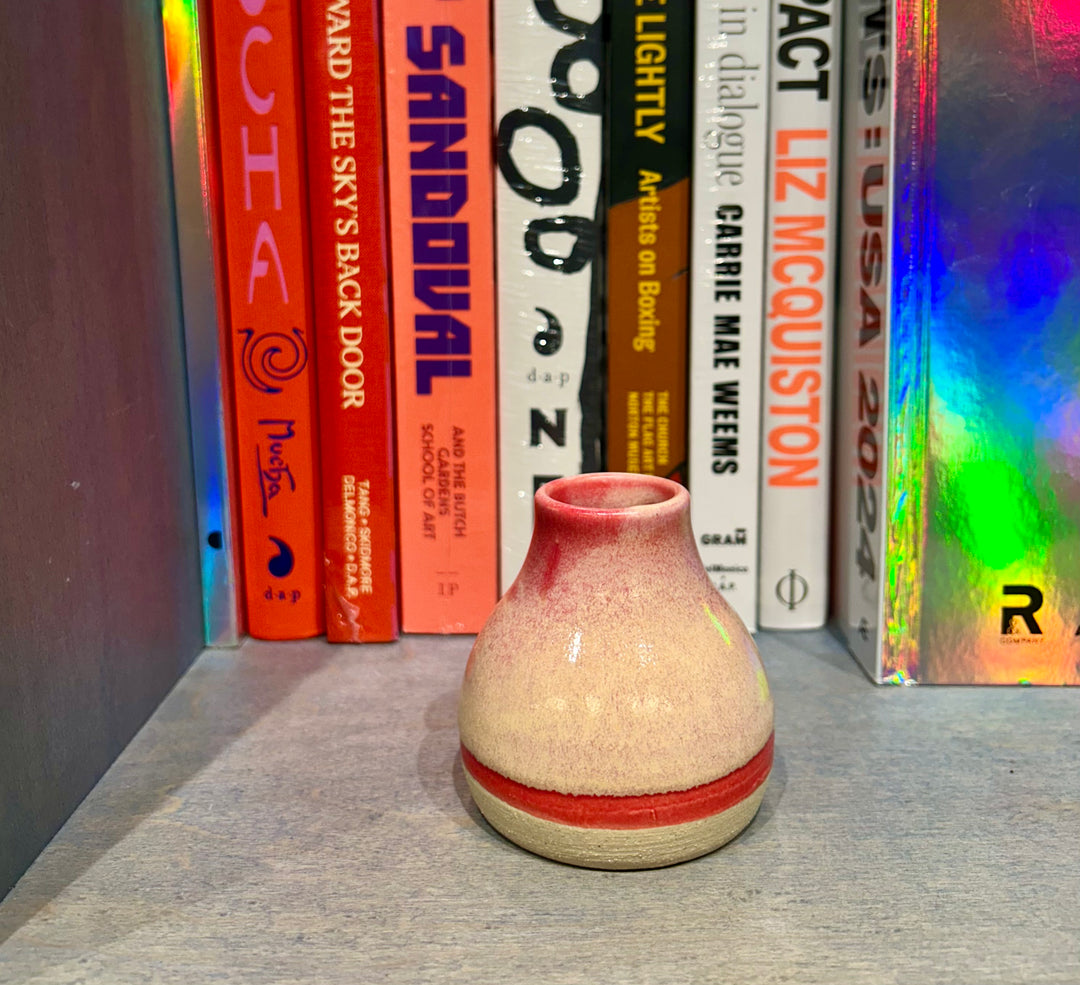 Clay Crew Collaboration Bud Vase - Red