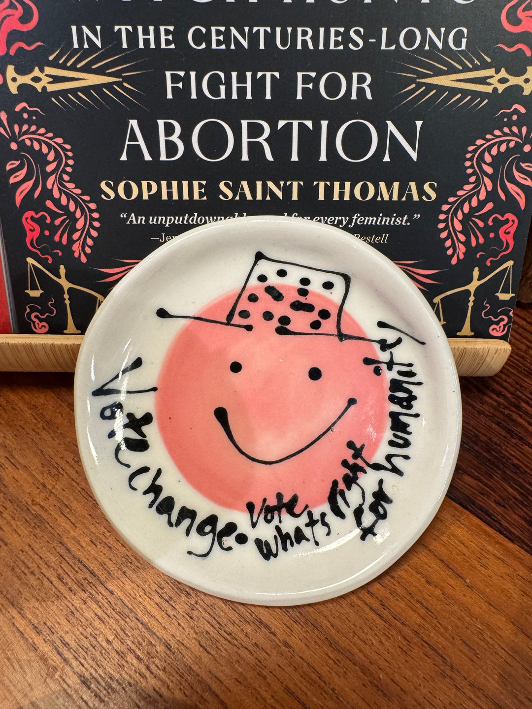 Voters Rights Ceramic Trinket Tray