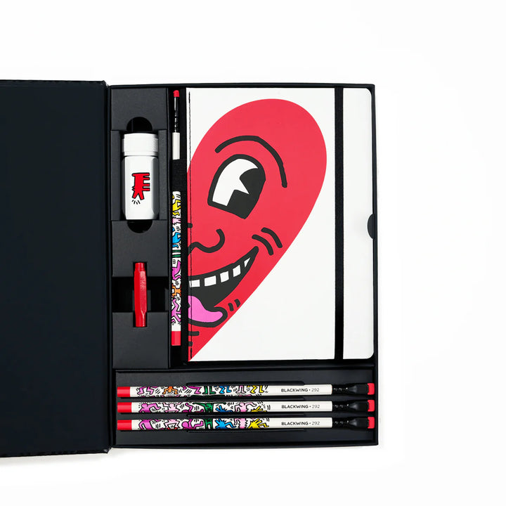 Blackwing Volume 292 - Keith Haring "Smiling Heart" Gift Set