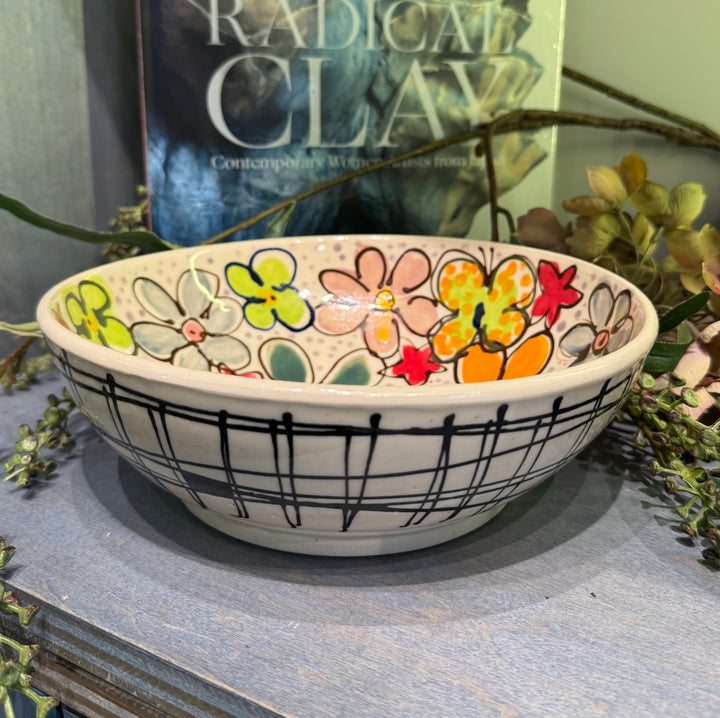 Star Floral Painted Bowls