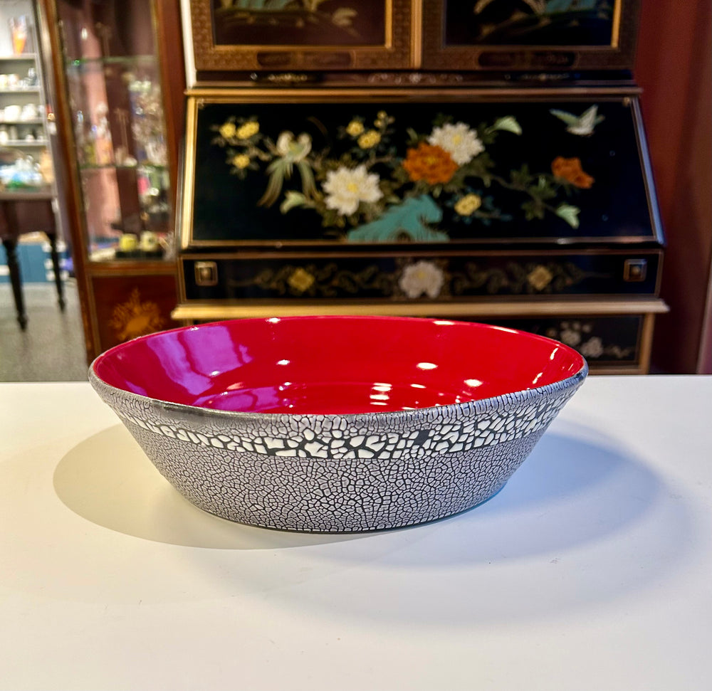 Blue Abstract Planter