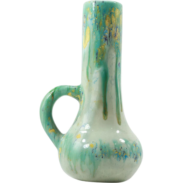 Glazed Pitcher With Handle- Desert Sage Ware