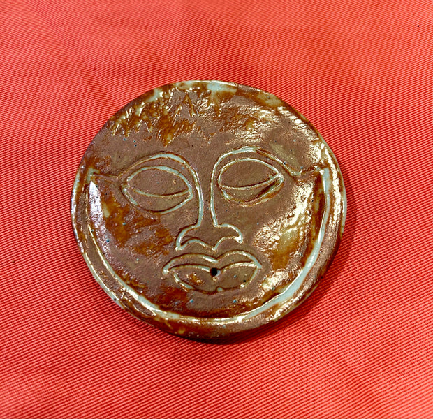 Round Face Incense Holder