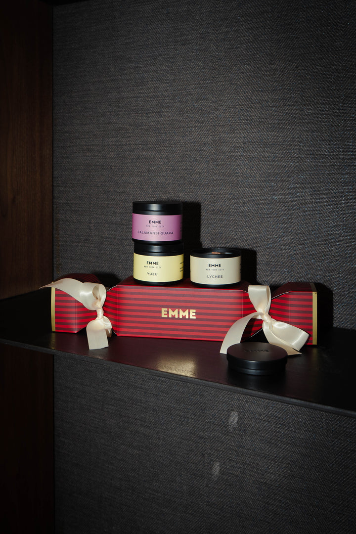 EMME 3 Tin Gift Set: Lychee + Calamansi + Yuzu