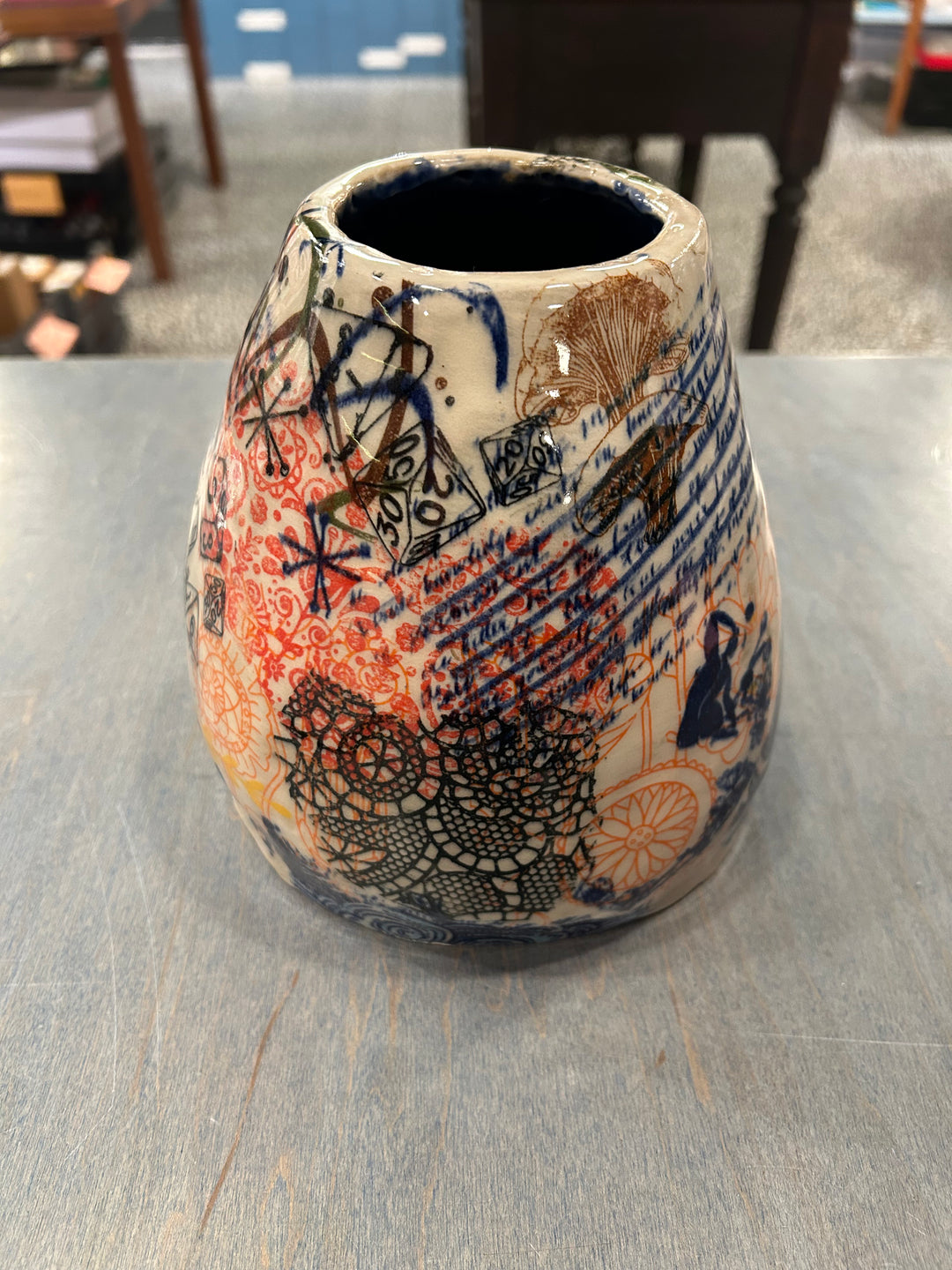 Poets & Bathers Vase