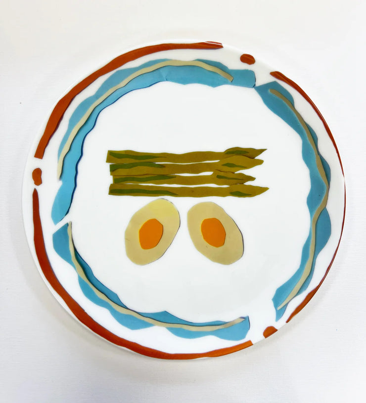 Eggs and Asparagus Plate